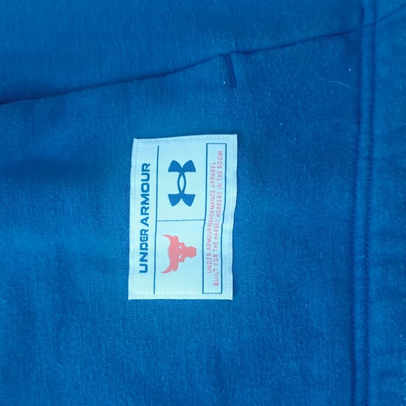 The Rock's Iron Paradise Terry Tank Top Hoodie (Very Good Condition) - Picture 3 of 9